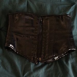 PVC underbust Corset.